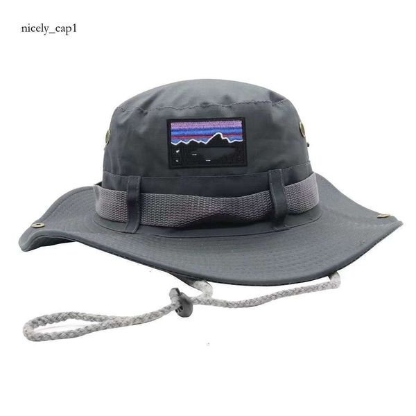 Patagoains Hutkappen Herrenmütze Beanies Eimerhüte Einzelne Umhängetasche Kleine Tasche Outdoor-Sonnenhut Boonie-Hüte Angeln Wandern Safari Outdoor-Hüte für Männer und Frauen 416