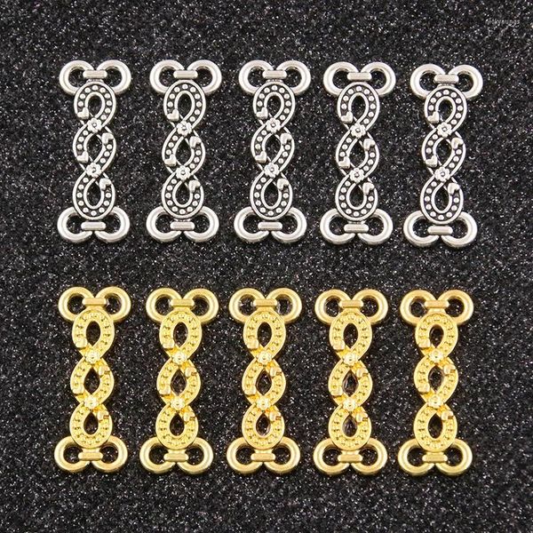 Charms 20PCS 11 30mm 2 Farbe Großhandel Metall Legierung Stick Hohl Charme Überzogene Poröse Stecker Für DIY Tropfen ohrringe Schmuck Machen