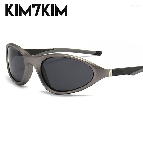 Sonnenbrille Y2K Sport Damen 2000er Punk Radbrille Herren 2024 Mode Cat Eye Sonnenbrille Schattierungen Trends Kleiner Rahmen Sonnenbrille