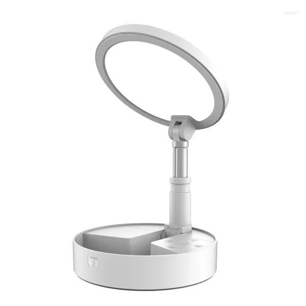 Lâmpadas de mesa Dobrável LED Desk Lamp USB Portátil Nightstand Night Light Eye-Caring Leitura Estudo para Crianças Adulto Sala de estar 180x53m