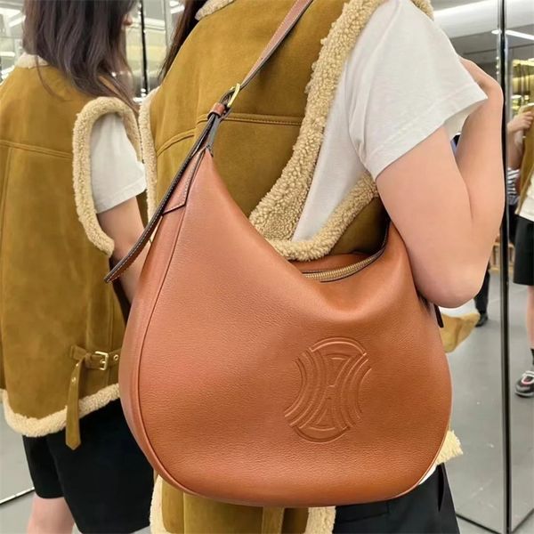 Alta qualità HELOISE hobo TRIOMPHES Borsa a tracolla in pelle Borsa di lusso Borsa a tracolla da donna moda 10a Borse firmate da uomo Cleo Clutch pochette negozio da viaggio Borse