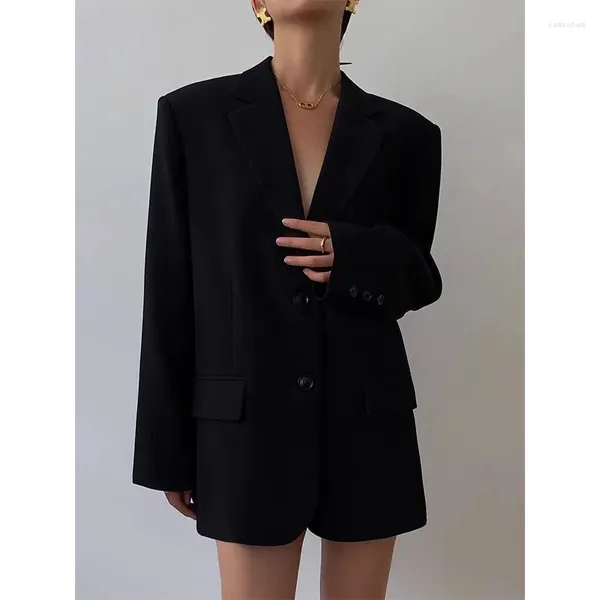Ternos femininos mexzt elegante preto blazers feminino streetwear simples terno jaquetas senhora do escritório casaco básico coreano moda negócios wear outerwear