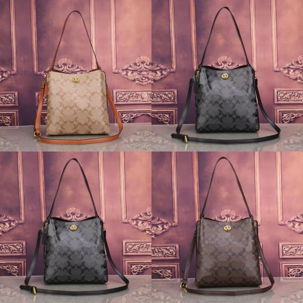 Luxurys bolsa de alta qualidade designer sacos mulher formal clássico bolso couro cruz corpo ferrolho fivela charlie bolsa de ombro marrom preto letras clássicas xb137