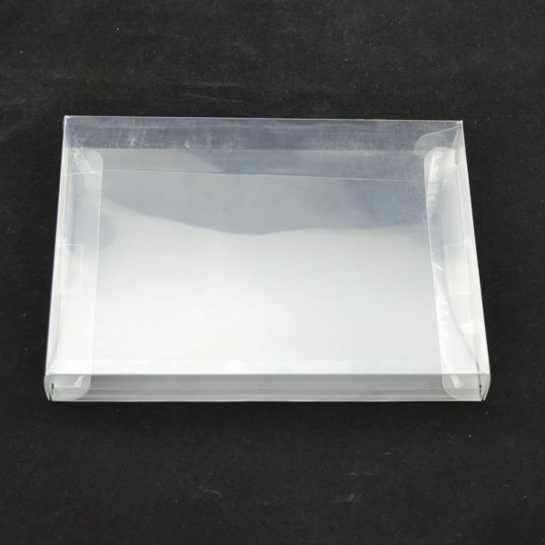 Custodie Scatola protettiva in plastica PET trasparente di alta qualità da 10 pezzi per cartuccia di gioco NES adatta all'imballaggio della scatola dei colori