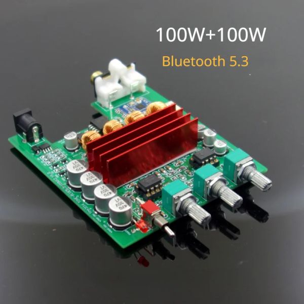 Alto-falantes Nvarcher Bluetooth 5.3 TPA3116D2 Digital Power Amplifier Board Stereo100W * 2 para 310 polegadas Alto-falante Versão atualizada