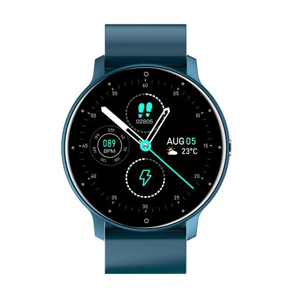 Часы ZL02 Смарт-часы для мужчин и женщин Фитнес-сообщение Пульс трекер сна Модные умные часы для iPhone Xiaomi