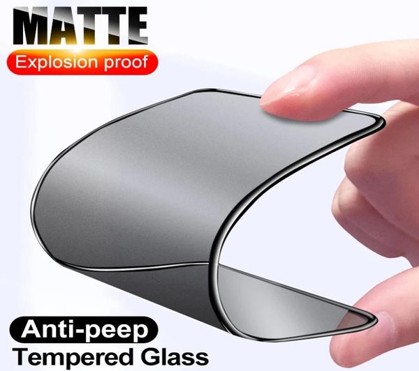 Keramik Matte Privatsphäre Glas Für iPhone 12 11 13 Pro Max 6 6S 7 8 Plus SE Screen Protector glas X XS MAX XR Weiche Schutz Film2081759