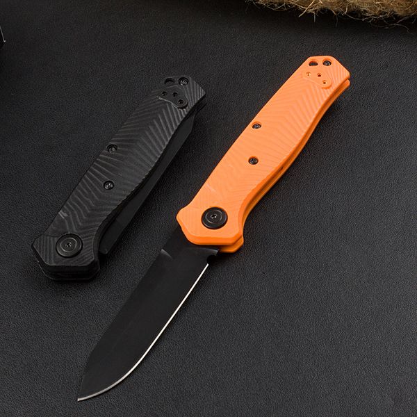 G10 Maniglia BM 8551 Coltello pieghevole da campeggio esterno Wilderness Survival Coltelli tattici tascabili affilati Strumento EDC