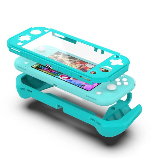 Switch Lite için Kılıflar Slip Consport Case Koruyucu TPU Case Video Oyunu Nintendo Switch için Atanmış Lite Koruma Şok geçirmez Kapak