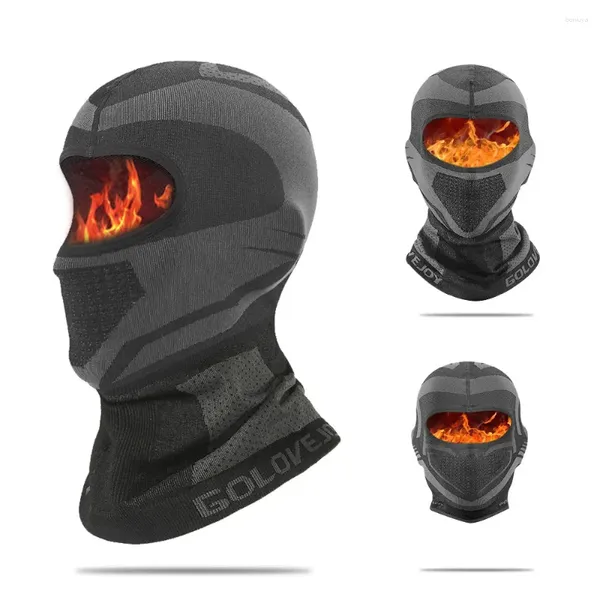 Motorradhelme Vollgesichts-Warmmaske, Sturmhaube, Winter, vier Jahreszeiten, atmungsaktiv, für Ski, Radfahren, Fahrrad, Schal, Mütze, Casco, Moto-Helm, Kapuze