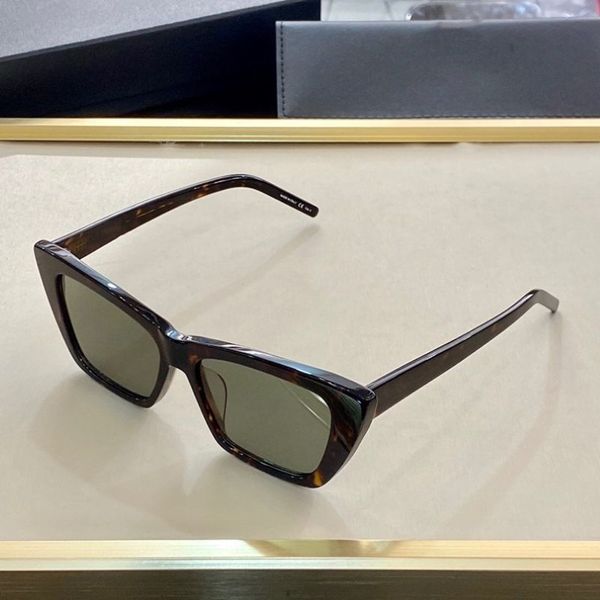 Neue Sonnenbrille Mode Frauen Dreieck Cat Eye Full Frame SL276 Beliebtes Modell UV400 Objektiv Sommerstil Schwarz Weiß Rot Farbe Kommen Sie Wi218Z