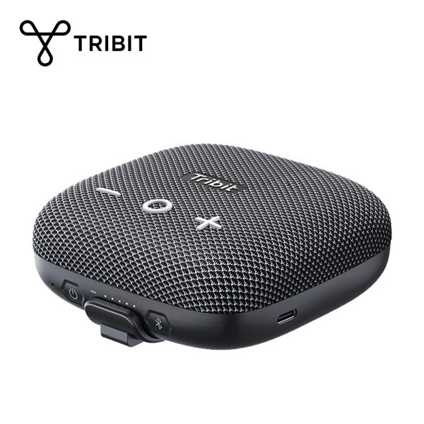 Altoparlanti Tribit Stormbox Micro 2 Altoparlante Bluetooth portatile Bassi profondi Ip67 Altoparlante wireless esterno impermeabile Piccolo per ciclismo, escursionismo