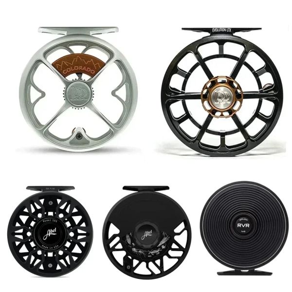 Rollen Ross Colorado abel sfs ROSS REELS Bauer RVR Evolution LTX Fliegenrolle Angelrolle Links/Rechts Eisfischen Rad Angeln Fliegenrollen