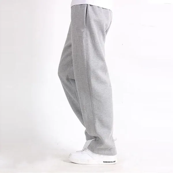 Pantaloni da uomo 2024 pantaloni sportivi dritti abbigliamento da lavoro allentato casual primavera stile coreano sport lunghezza del pavimento lavoro maschile