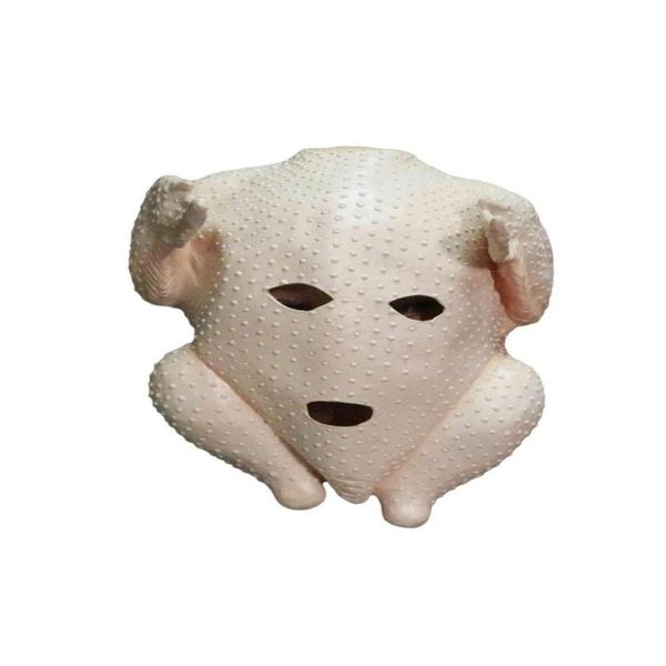 Maschere per feste Ringraziamento Turchia Maschera di pollo Lattice Fl Testa Costumi di animali Vestito operato da Natale Marrone4120038 Consegna a domicilio Gar Dhugq