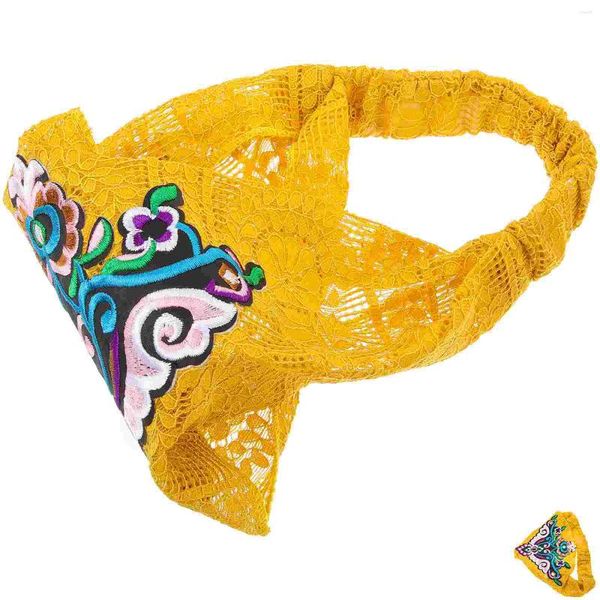 Bandanas Retro ethnisches Stirnband Haarschmuck Taschentuch Stirnbänder für Damenmode