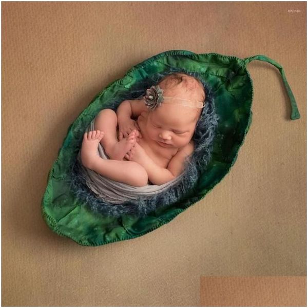 Decken Swaddling Blattform Matte Infant Born Hintergrund Baby Pografie Requisiten Korbfüller Hintergrund Po Shoot Studio Zubehör Dr Dhsw9