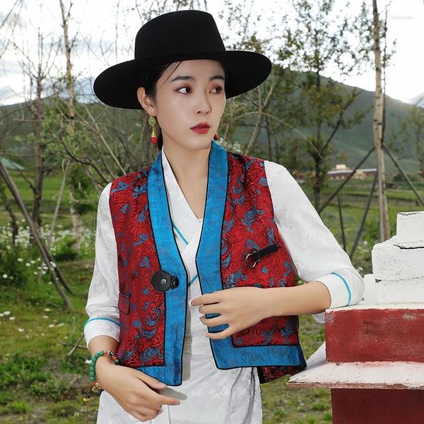 Ethnische Kleidung Stil tibetische Weste dünne Sommer Tibet Lhasa