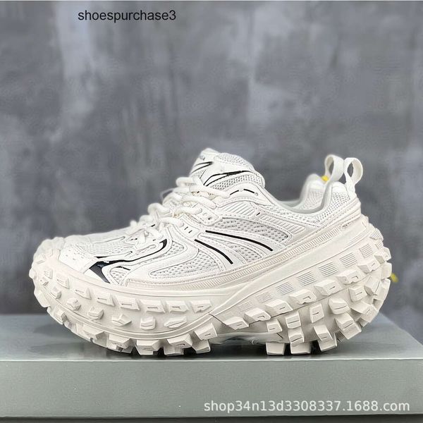 Designer Balencigs Mode Freizeitschuhe Rollschuhe op Bs Reifen Papas Schuhe Tankschuhe erhöhte Höhe abgenutzt dicke Sohlen neue High-End-Paris-Schuhe 2PZA