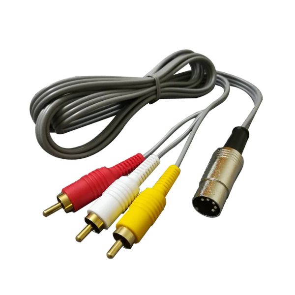 Kabel Hochwertiges Zweikanal-Audio-Video-AV-Kabel für Sega MD1 für PCE für NEOGEO-Spielekonsole