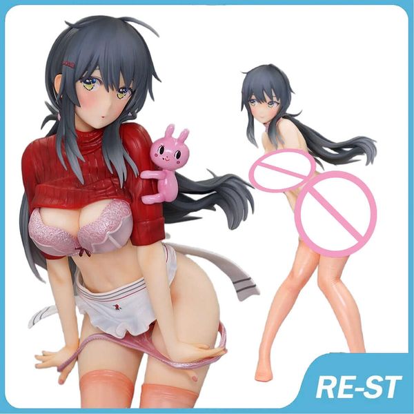 Anime mangá 26cm nsfw lavanderia suikawa amane daiki kougyou sexy nu anime menina pvc ação hentai figura coleção modelo brinquedos boneca presente