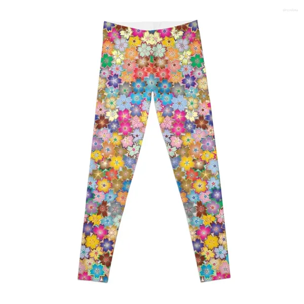 Pantaloni attivi Bloom Where You Are Planted Leggings Push Up Legging Leginsy per abbigliamento sportivo fisico Donna Palestra Donna