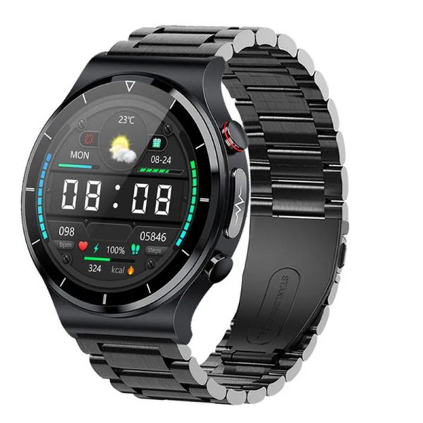 Relógios xiaomi mijia e88 1.32 Polegada ecg relógio inteligente masculino ip68 à prova dip68 água carga sem fio monitor de oxigênio no sangue esporte fitness smartwatch