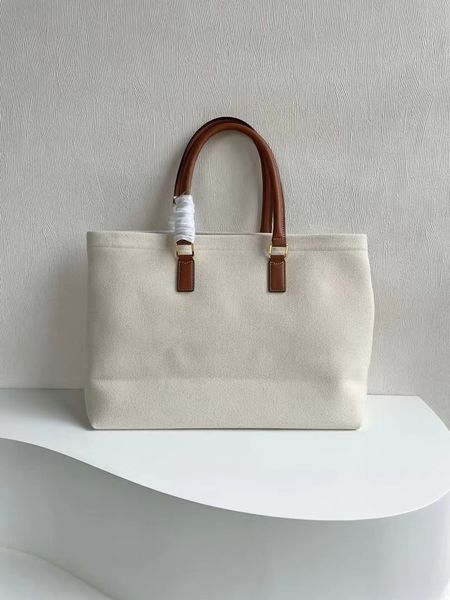 Handtasche aus bedrucktem Canvas und Kalbsleder, modische Laptoptasche, Innentasche mit Reißverschluss, vielseitige Einkaufstasche für Kurzstreckenreisen, Luxus-Designertasche von Designerbags