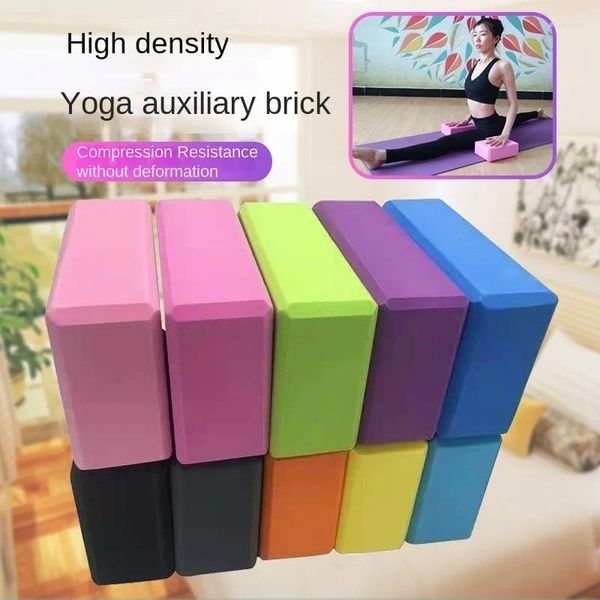 Blocchi Yoga Set di blocchi EVA Pilates Cintura fitness in mattoni per esercizi di allenamento Allenamento Stretching