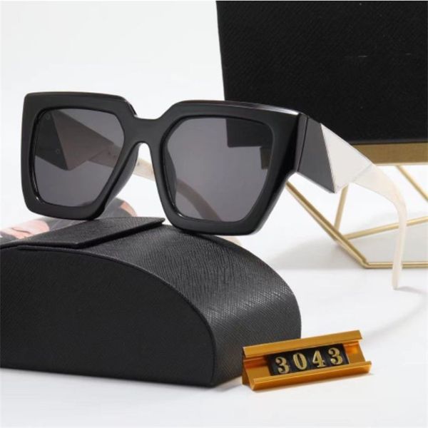 Hohe Qualität 2023 Designer Sonnenbrille Männer Frauen UV400 Quadratisch polarisierte Polaroidlinse Sonnenbrille Dame Mode Pilot Fahren Outdo252B