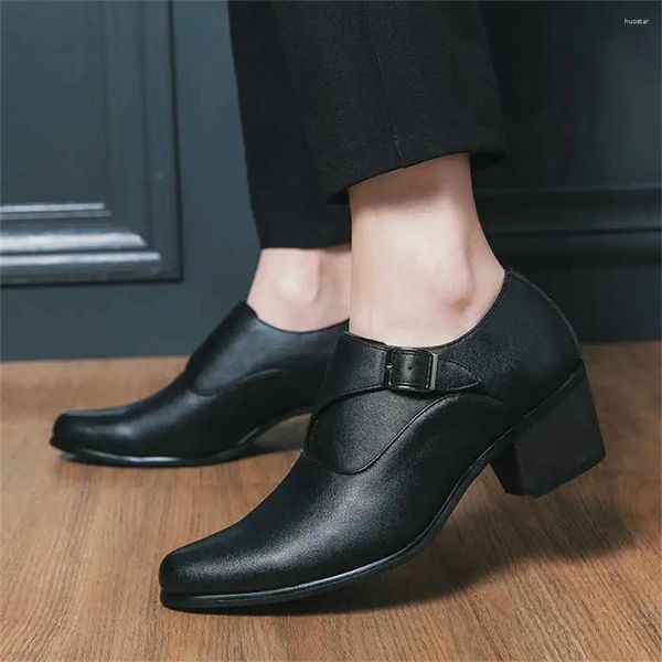 Kleid Schuhe Italien ohne Schnürung elegante Herren Stiefel Heels Hochzeit Männer weiße Stiefel Sneakers Sport handgemachte Lofer