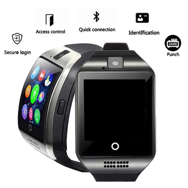 Uhren Q18 Kinder SOS Smart Watch Videoanruf SIM-Karte Kinderuhr GPS Tracker Antilost Smart Armband IOS Android Sport Fitness