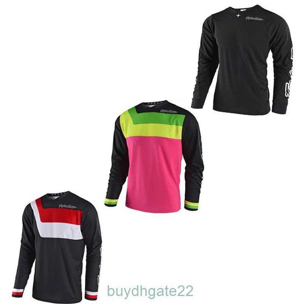 Мужские футболки, бесплатная доставка, рубашка Moto Cruz Mtb Downhill Fox Enduro Bike Mountain Santa Dh Maillot Cycling Hombre Rcycle Tox Quad 6FP6
