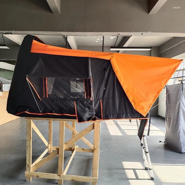 Tendas e abrigos Hard Shell Roof Top para venda Camper Car 4X4 Tent Rooftop Gazebo