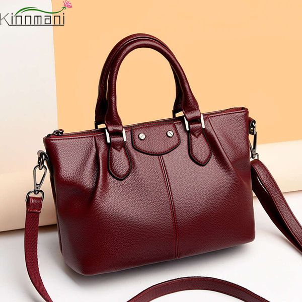 Borsa a tracolla incrociata da donna alla moda borse e borsette in pelle piccole da donna per donna 2021 borsa a mano a tracolla Casual femminile nera