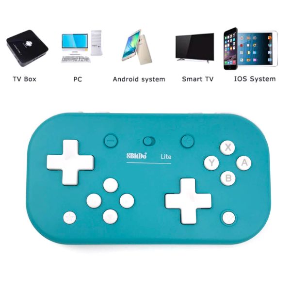 Gamepads 8BitDo Lite Bluetooth Game Controller Gamepad für NS Nintend Switch Lite Für Windows Steam Raspberry pi