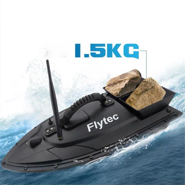 Strumenti Flytec 20115 Attrezzatura da pesca 500 metri Intelligente Smart RC Bait Boat Toy Remote Control Escicce Kit Kit 5,4 km/h