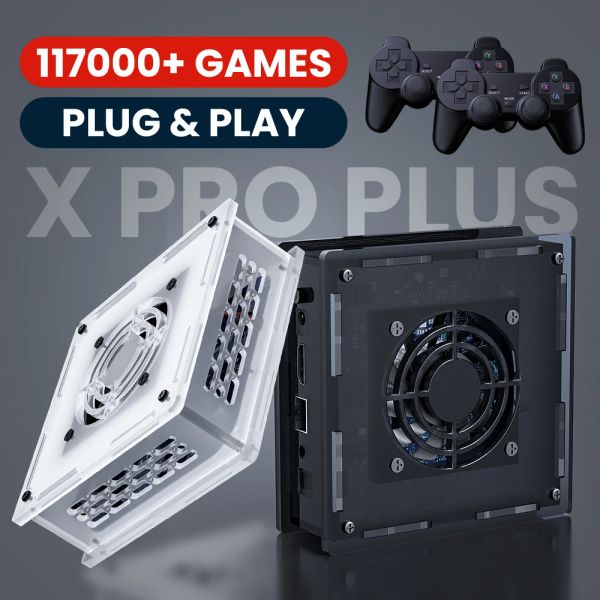 Console console per videogiochi retrò Super Console X Pro Plus con oltre 117000 giochi per PSP/PS1/N64/DC/Arcade HD TV Box Game Player