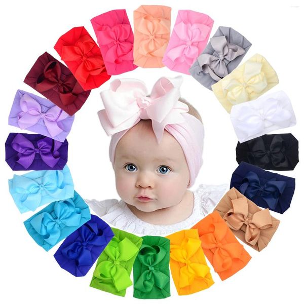 Accessori per capelli Nastro in grosgrain Fasce per fiocchi per bambini Archi Fasce per capelli per fasce per capelli per ragazze