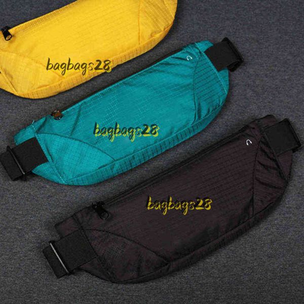 Borse da sera Marsupio colorato Marsupio impermeabile da corsa Designer di lusso Cintura da jogging Marsupio Zip Marsupio Sport Runner Borsa a tracolla Borsa per uomo e donna 2024