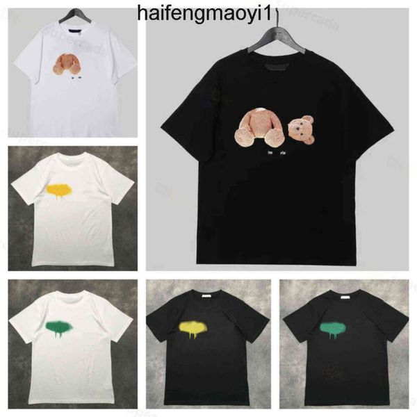 Gevşek Palmiye Angel Men PAGANGEL Büyük boy Palma Melekler ve Pal Yeni T-Shirt Moda Markası Pa / Teddy Bear Kısa Kadın Kollu Pamuk N419