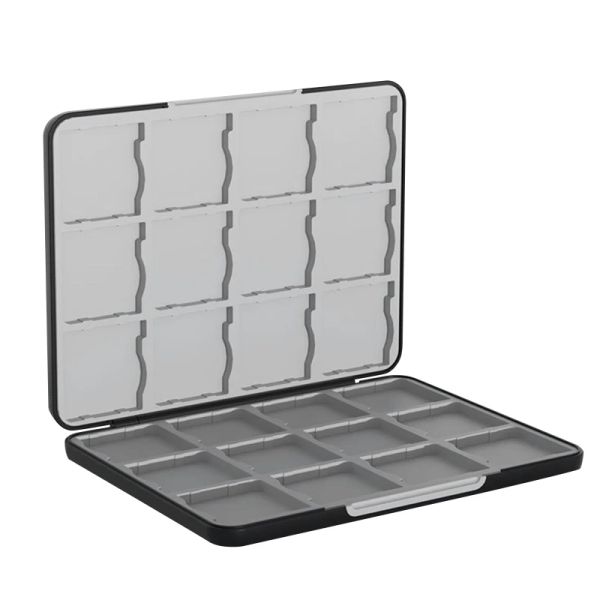 Accessoires 24 in 1 tragbare Spielkarten Case Schockproof Silicon Shell -Speicherbox für 3DS Console Game Card -Speicher