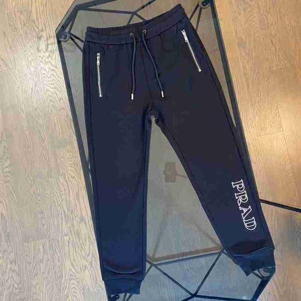 Мужские брюки Дизайнерский топ с вышитыми буквами и шнурком Повседневные мужские леггинсы Low NVSO