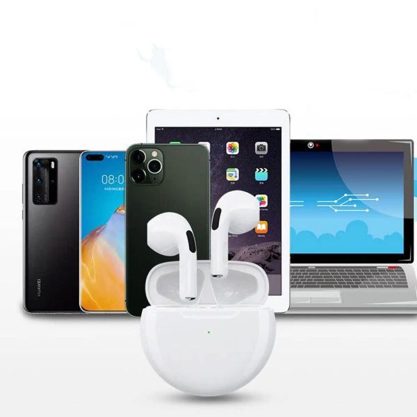 Fones de ouvido originais TWS sem fio Bluetooth Fones de ouvido Mini Fone Fone de ouvido estéreo esportivo para Xiaomi Android Fones de ouvido intra-auriculares Binaural à prova d'água com microfone