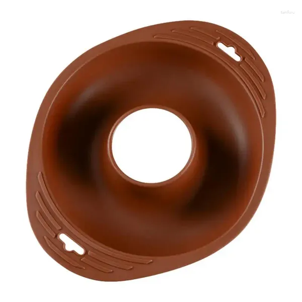 Backformen Werkzeuge Donut Backform Kuchenformen DIY Antihaft-Silikon große Form für Schichtkuchen und Zubehör