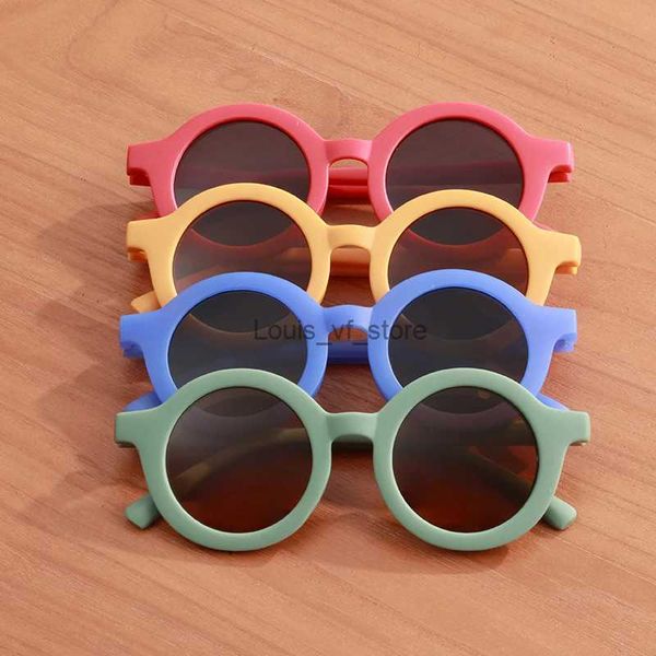 Occhiali da sole 2023 occhiali da sole decorativi per bambini occhiali da sole alla moda per bambini occhiali da sole per bambini carini occhiali da sole smerigliati genitore-figlio H24223