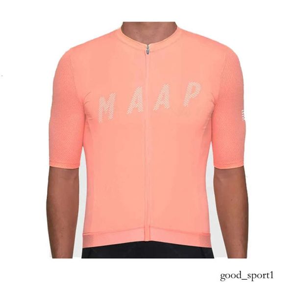 Мужская футболка MAAP Team для велоспорта с короткими рукавами, рубашки для шоссейных гонок, велосипедные топы, летние дышащие спортивные майки для спорта на открытом воздухе, майо Maap 870