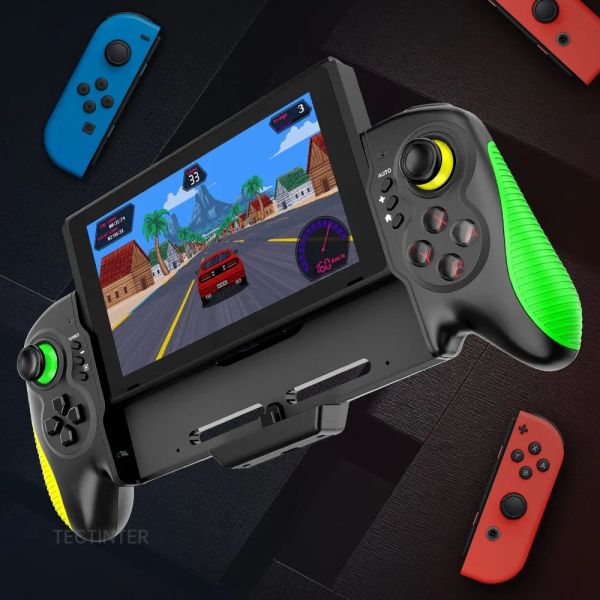 Gamepads controlador de jogo portátil Nintendo switch gamepad com motor duplo embutido 6axis gyro joystick para acessórios para interruptores