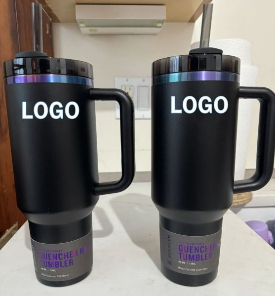 Stok Kırmızı Tatil H2.0 40oz Kupalar Cosmo Pembe Geçit Töreni Tumblers Araç Bardakları Paslanmaz Çelik Hedef Kırmızı Flamingo Kış Pembe Işıltı 1: 1 Logo 0312