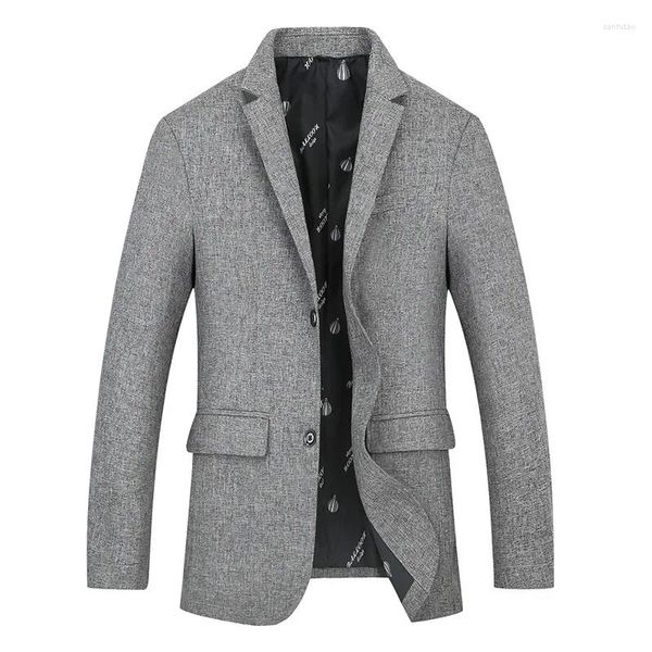 Abiti da uomo Blazer di alta qualità Taglie forti Uomo Business Eleganza Moda Casual Semplicità Trend Meeting Giacca da uomo slim da uomo anziano